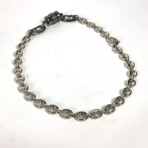 Dior N2062HOMMT Chain Necklace Accessories Cylinder Cannage Necklace - Picture 1 of 7